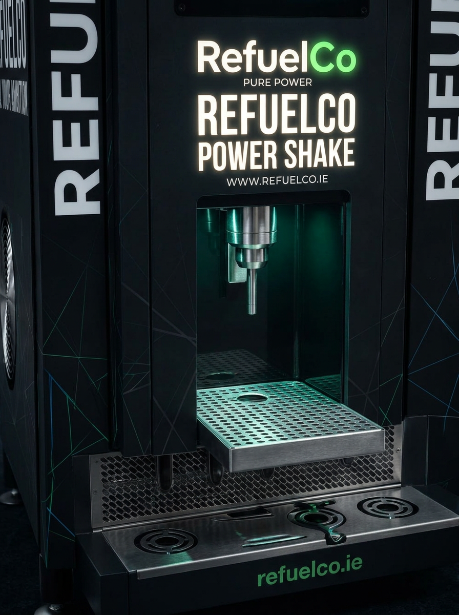 Shake Master interior — product containers